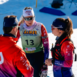 SAMSE N°7,PRÉMANON, FRANCE - MARCH 1: LISA CART LAMY of FRA and COACH MJ March 1, 2026 in PRÉMANON, France. (Photo by Rodriguez Alexis / @Aleiks_photo)