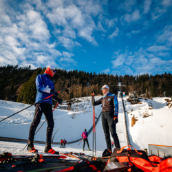 SAMSE N°7,PRÉMANON, FRANCE - MARCH 1: LILIAN LEURS of FRA and RAPHAEL DHENAIN of FRA March 1, 2026 in PRÉMANON, France. (Photo by Rodriguez Alexis / @Aleiks_photo)