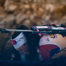 SAMSE N°7,PRÉMANON, FRANCE - FEBRUARY 28: FIONA LAURENT of FRA February 28, 2026 in PRÉMANON, France. (Photo by Rodriguez Alexis / @Aleiks_photo)