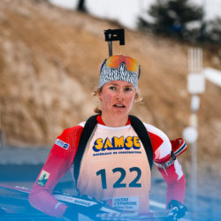 SAMSE N°7,PRÉMANON, FRANCE - FEBRUARY 28: ROSALIE ODILE of FRA February 28, 2026 in PRÉMANON, France. (Photo by Rodriguez Alexis / @Aleiks_photo)