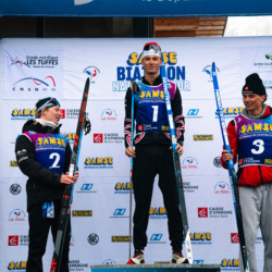 SAMSE N°7,PRÉMANON, FRANCE - FEBRUARY 28: MARIUS THIRIAT of FRA, VICTOR LAINE of FRA and ADRIAN DOREL of FRA February 28, 2026 in PRÉMANON, France. (Photo by Rodriguez Alexis / @Aleiks_photo)