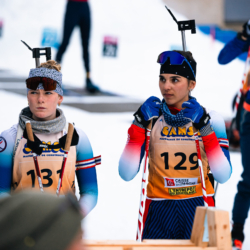 SAMSE N°7,PRÉMANON, FRANCE - FEBRUARY 28: CLARA GIACOMETTI of FRA and CLEMENCE LEPOURIEL of FRA February 28, 2026 in PRÉMANON, France. (Photo by Rodriguez Alexis / @Aleiks_photo)