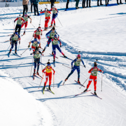 SAMSE N°7,PRÉMANON, FRANCE - MARCH 1: FANY BERTRAND of FRA, LISA SIBERCHICOT of FRA, VIOLETTE BONY of FRA, LOLA BUGEAUD of FRA, LEONIE JEANNIER of FRA, CHLOE ORVAIN of FRA, CORALIE PERRIN of FRA March 1, 2026 in PRÉMANON, France. (Photo by Rodriguez Alexis / @Aleiks_photo)