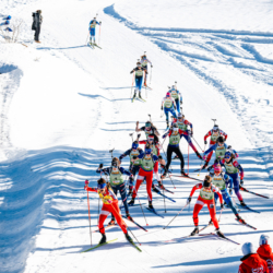 SAMSE N°7,PRÉMANON, FRANCE - MARCH 1: FANY BERTRAND of FRA, LISA SIBERCHICOT of FRA, VIOLETTE BONY of FRA, LOLA BUGEAUD of FRA, LEONIE JEANNIER of FRA, CHLOE ORVAIN of FRA, CORALIE PERRIN of FRA March 1, 2026 in PRÉMANON, France. (Photo by Rodriguez Alexis / @Aleiks_photo)