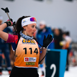 SAMSE N°7,PRÉMANON, FRANCE - FEBRUARY 28: FIONA LAURENT of FRA February 28, 2026 in PRÉMANON, France. (Photo by Rodriguez Alexis / @Aleiks_photo)