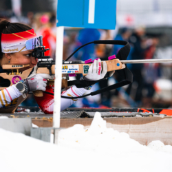 SAMSE N°7,PRÉMANON, FRANCE - FEBRUARY 28: CALINE PIC of FRA February 28, 2026 in PRÉMANON, France. (Photo by Rodriguez Alexis / @Aleiks_photo)