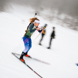 SAMSE N°7,PRÉMANON, FRANCE - FEBRUARY 28: AXELLE VIGNON of FRA February 28, 2026 in PRÉMANON, France. (Photo by Rodriguez Alexis / @Aleiks_photo)