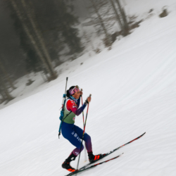 SAMSE N°7,PRÉMANON, FRANCE - FEBRUARY 28: AXELLE VIGNON of FRA February 28, 2026 in PRÉMANON, France. (Photo by Rodriguez Alexis / @Aleiks_photo)