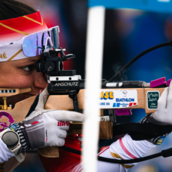 SAMSE N°7,PRÉMANON, FRANCE - FEBRUARY 28: CALINE PIC of FRA February 28, 2026 in PRÉMANON, France. (Photo by Rodriguez Alexis / @Aleiks_photo)