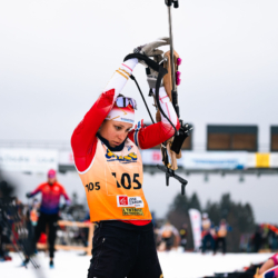 SAMSE N°7,PRÉMANON, FRANCE - FEBRUARY 28: CALINE PIC of FRA February 28, 2026 in PRÉMANON, France. (Photo by Rodriguez Alexis / @Aleiks_photo)