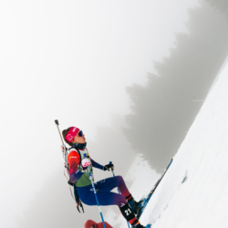 SAMSE N°7,PRÉMANON, FRANCE - FEBRUARY 28: GABRIELLE BOURGEOIS of FRA February 28, 2026 in PRÉMANON, France. (Photo by Rodriguez Alexis / @Aleiks_photo)