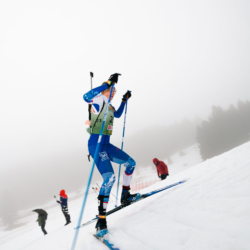 SAMSE N°7,PRÉMANON, FRANCE - FEBRUARY 28: LOUANE ADAM of FRA February 28, 2026 in PRÉMANON, France. (Photo by Rodriguez Alexis / @Aleiks_photo)