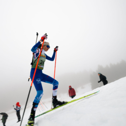 SAMSE N°7,PRÉMANON, FRANCE - FEBRUARY 28: LEONIE MORIN of FRA February 28, 2026 in PRÉMANON, France. (Photo by Rodriguez Alexis / @Aleiks_photo)