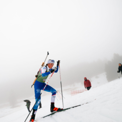 SAMSE N°7,PRÉMANON, FRANCE - FEBRUARY 28: LEONIE MORIN of FRA February 28, 2026 in PRÉMANON, France. (Photo by Rodriguez Alexis / @Aleiks_photo)