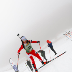 SAMSE N°7,PRÉMANON, FRANCE - FEBRUARY 28: PAULINE SGAROS ROHMER of FRA February 28, 2026 in PRÉMANON, France. (Photo by Rodriguez Alexis / @Aleiks_photo)