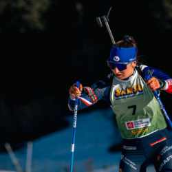 SAMSE N°7,PRÉMANON, FRANCE - MARCH 1: CORALIE PERRIN of FRA March 1, 2026 in PRÉMANON, France. (Photo by Rodriguez Alexis / @Aleiks_photo)