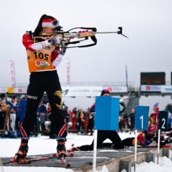 SAMSE N°7,PRÉMANON, FRANCE - FEBRUARY 28: CALINE PIC of FRA February 28, 2026 in PRÉMANON, France. (Photo by Rodriguez Alexis / @Aleiks_photo)