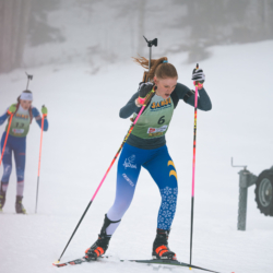 SAMSE N°7,PRÉMANON, FRANCE - FEBRUARY 28: AXELLE VIGNON of FRA February 28, 2026 in PRÉMANON, France. (Photo by Rodriguez Alexis / @Aleiks_photo)