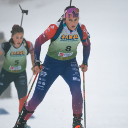 SAMSE N°7,PRÉMANON, FRANCE - FEBRUARY 28: ROMANE CHARDON of FRA February 28, 2026 in PRÉMANON, France. (Photo by Rodriguez Alexis / @Aleiks_photo)