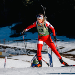 SAMSE N°7,PRÉMANON, FRANCE - MARCH 1: EVA LAINE of FRA March 1, 2026 in PRÉMANON, France. (Photo by Rodriguez Alexis / @Aleiks_photo)