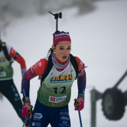 SAMSE N°7,PRÉMANON, FRANCE - FEBRUARY 28: LILOU MARGUIER of FRA February 28, 2026 in PRÉMANON, France. (Photo by Rodriguez Alexis / @Aleiks_photo)