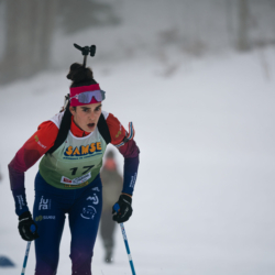 SAMSE N°7,PRÉMANON, FRANCE - FEBRUARY 28: ISALYNE DUPARCHY of FRA February 28, 2026 in PRÉMANON, France. (Photo by Rodriguez Alexis / @Aleiks_photo)