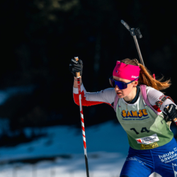 SAMSE N°7,PRÉMANON, FRANCE - MARCH 1: ALICE DUSSERRE of FRA March 1, 2026 in PRÉMANON, France. (Photo by Rodriguez Alexis / @Aleiks_photo)