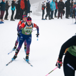SAMSE N°7,PRÉMANON, FRANCE - FEBRUARY 28: GABRIELLE BOURGEOIS of FRA February 28, 2026 in PRÉMANON, France. (Photo by Rodriguez Alexis / @Aleiks_photo)