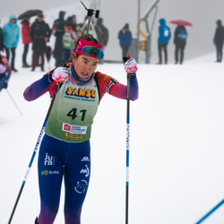 SAMSE N°7,PRÉMANON, FRANCE - FEBRUARY 28: LENA MARCHANDISE of FRA February 28, 2026 in PRÉMANON, France. (Photo by Rodriguez Alexis / @Aleiks_photo)