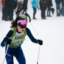 SAMSE N°7,PRÉMANON, FRANCE - FEBRUARY 28: LALY HABERT of FRA February 28, 2026 in PRÉMANON, France. (Photo by Rodriguez Alexis / @Aleiks_photo)
