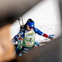 SAMSE N°7,PRÉMANON, FRANCE - MARCH 1: CORALIE PERRIN of FRA March 1, 2026 in PRÉMANON, France. (Photo by Rodriguez Alexis / @Aleiks_photo)