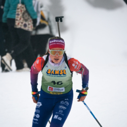 SAMSE N°7,PRÉMANON, FRANCE - FEBRUARY 28: LENA SAILLARD of FRA February 28, 2026 in PRÉMANON, France. (Photo by Rodriguez Alexis / @Aleiks_photo)