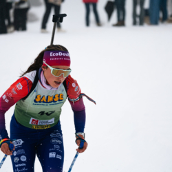 SAMSE N°7,PRÉMANON, FRANCE - FEBRUARY 28: LENA SAILLARD of FRA February 28, 2026 in PRÉMANON, France. (Photo by Rodriguez Alexis / @Aleiks_photo)