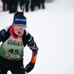 SAMSE N°7,PRÉMANON, FRANCE - FEBRUARY 28: EMILIE LECROART of FRA February 28, 2026 in PRÉMANON, France. (Photo by Rodriguez Alexis / @Aleiks_photo)