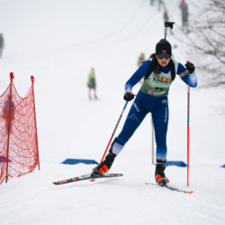 SAMSE N°7,PRÉMANON, FRANCE - FEBRUARY 28: MELINA CALDARA of FRA February 28, 2026 in PRÉMANON, France. (Photo by Rodriguez Alexis / @Aleiks_photo)