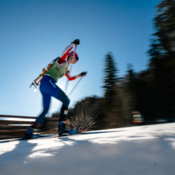 SAMSE N°7,PRÉMANON, FRANCE - MARCH 1: ALICE DUSSERRE of FRA March 1, 2026 in PRÉMANON, France. (Photo by Rodriguez Alexis / @Aleiks_photo)