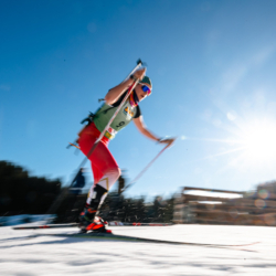 SAMSE N°7,PRÉMANON, FRANCE - MARCH 1: LENA MORETTI of FRA March 1, 2026 in PRÉMANON, France. (Photo by Rodriguez Alexis / @Aleiks_photo)