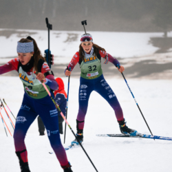 SAMSE N°7,PRÉMANON, FRANCE - FEBRUARY 28: LOUISE ROBBE of FRA February 28, 2026 in PRÉMANON, France. (Photo by Rodriguez Alexis / @Aleiks_photo)