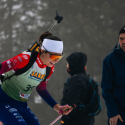 SAMSE N°7,PRÉMANON, FRANCE - FEBRUARY 28: EMMY SANSEIGNE of FRA February 28, 2026 in PRÉMANON, France. (Photo by Rodriguez Alexis / @Aleiks_photo)