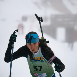 SAMSE N°7,PRÉMANON, FRANCE - FEBRUARY 28: CAROLINE BOUDIERES of FRA February 28, 2026 in PRÉMANON, France. (Photo by Rodriguez Alexis / @Aleiks_photo)