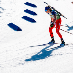 SAMSE N°7,PRÉMANON, FRANCE - MARCH 1: LEONIE JEANNIER of FRA March 1, 2026 in PRÉMANON, France. (Photo by Rodriguez Alexis / @Aleiks_photo)