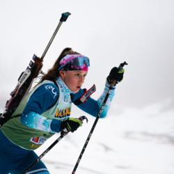 SAMSE N°7,PRÉMANON, FRANCE - FEBRUARY 28: LISIA REYMOND of FRA February 28, 2026 in PRÉMANON, France. (Photo by Rodriguez Alexis / @Aleiks_photo)