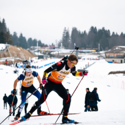 SAMSE N°7,PRÉMANON, FRANCE - FEBRUARY 28: LUC PIRON of FRA February 28, 2026 in PRÉMANON, France. (Photo by Rodriguez Alexis / @Aleiks_photo)