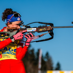 SAMSE N°7,PRÉMANON, FRANCE - MARCH 1: FANY BERTRAND of FRA March 1, 2026 in PRÉMANON, France. (Photo by Rodriguez Alexis / @Aleiks_photo)