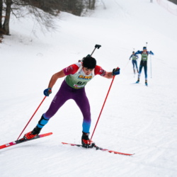 SAMSE N°7,PRÉMANON, FRANCE - FEBRUARY 28: TIMEO RIEU of FRA February 28, 2026 in PRÉMANON, France. (Photo by Rodriguez Alexis / @Aleiks_photo)