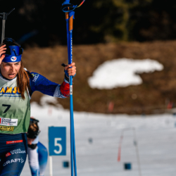 SAMSE N°7,PRÉMANON, FRANCE - MARCH 1: CORALIE PERRIN of FRA March 1, 2026 in PRÉMANON, France. (Photo by Rodriguez Alexis / @Aleiks_photo)