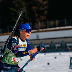 SAMSE N°7,PRÉMANON, FRANCE - MARCH 1: CORALIE PERRIN of FRA March 1, 2026 in PRÉMANON, France. (Photo by Rodriguez Alexis / @Aleiks_photo)