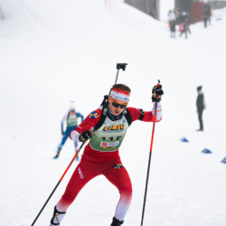 SAMSE N°7,PRÉMANON, FRANCE - FEBRUARY 28: ANTONIN SEGON of FRA February 28, 2026 in PRÉMANON, France. (Photo by Rodriguez Alexis / @Aleiks_photo)