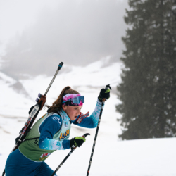 SAMSE N°7,PRÉMANON, FRANCE - FEBRUARY 28: LISIA REYMOND of FRA February 28, 2026 in PRÉMANON, France. (Photo by Rodriguez Alexis / @Aleiks_photo)