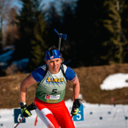 SAMSE N°7,PRÉMANON, FRANCE - MARCH 1: LEONIE JEANNIER of FRA March 1, 2026 in PRÉMANON, France. (Photo by Rodriguez Alexis / @Aleiks_photo)